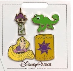 Tangled Princess Pin Set
