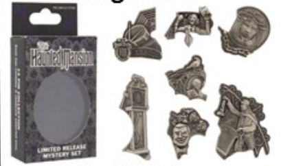 The Haunted Mansion Reveal Conceal Pin Set