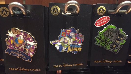 Tokyo Disney Resort Attraction Pins