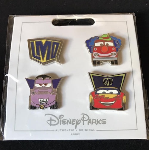 Cars Land Haul-O-Ween Disney Pin Set