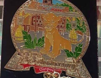Epcot 35th Outpost Pin