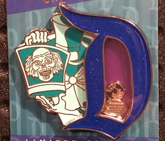 Hat Box Ghost Pin
