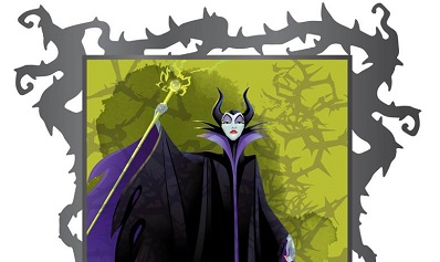 Maleficent Villain Pin