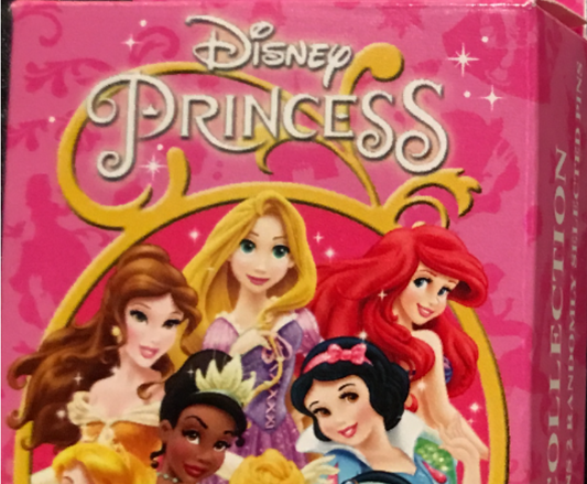 Princess Gold Frame Pins