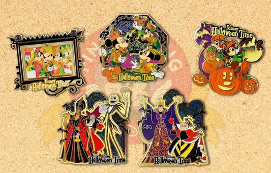 2017 Halloween Disney Friends Limited Edition Pins