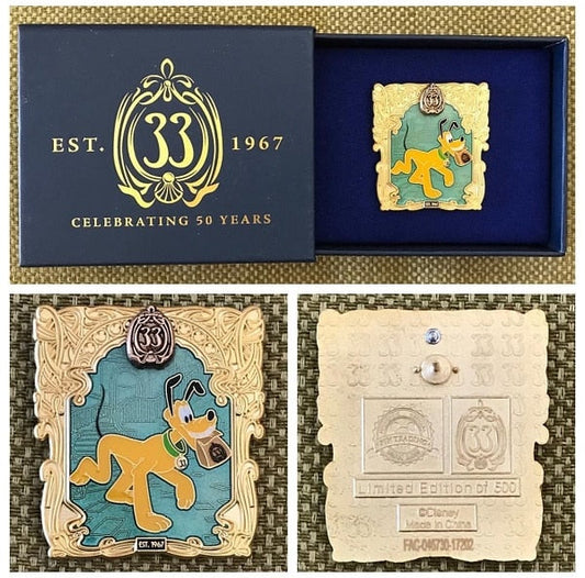 Club 33 October 2017 Pin
