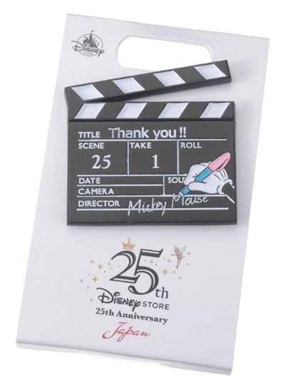 Disney Store Japan 25th Anniversary Pin