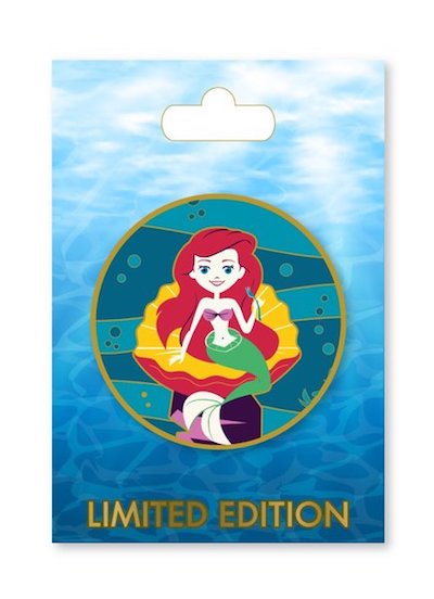 Greetings From Under the Sea Ariel ACME Pin