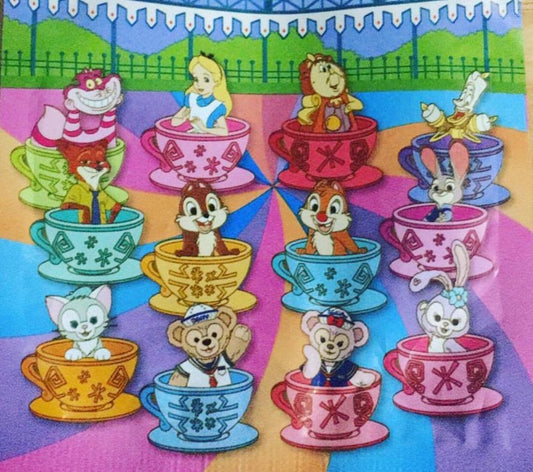 Hong Kong Disneyland Teacup Pins