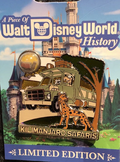 Kilimanjaro Safari Piece of History Pin