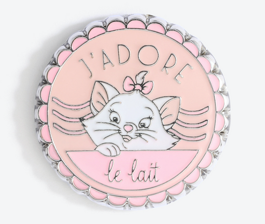 Marie J'adore Enamel Pin
