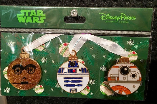 Star Wars Droid Ornament Pin Set
