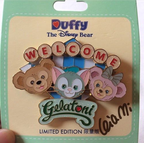 Welcome Gelatoni Shanghai Disney Pin