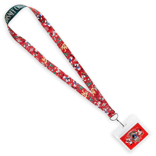 Disney Cruise Line Holiday 2017 Lanyard