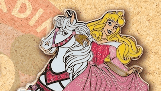 Aurora Carousel Pin