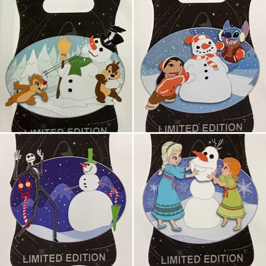 Do You Wanna Build a Snowman Disney Pins