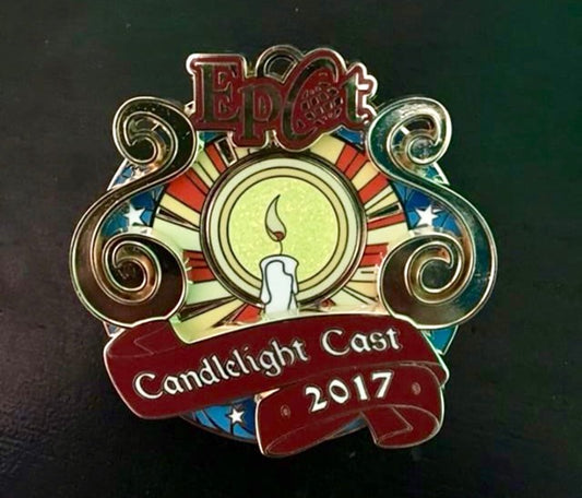 Epcot Candlelight 2017 Pin
