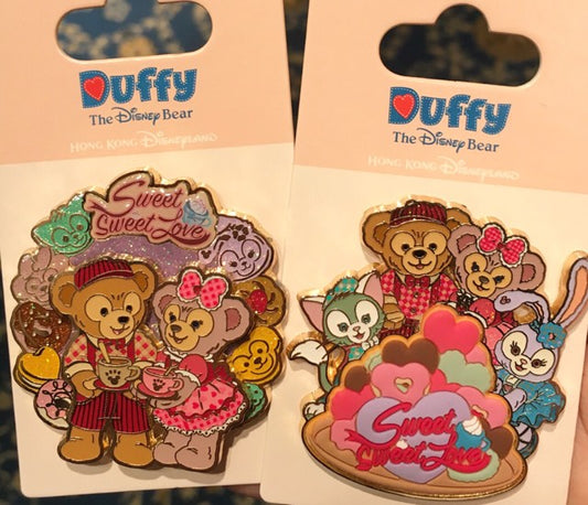 Valentine’s Day Duffy and Friends Pins 2018