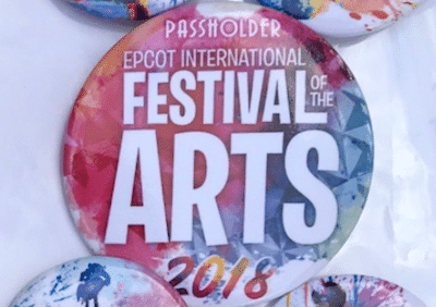 Epcot Art 2018 Buttons