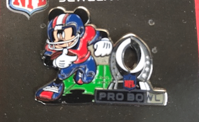 Mickey Mouse NFL Pro Bowl 2018