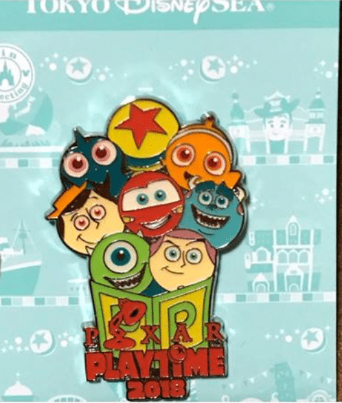 Pixar Playtime Tokyo Pin