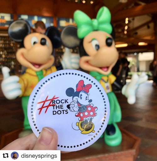 Rock the Dots 2018 Button