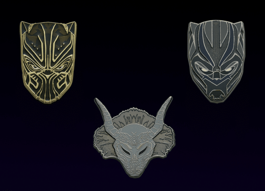 Black Panther Disney Movie Rewards Pins