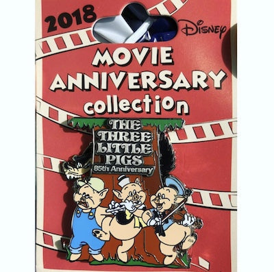 Cast Member Movie Anniversary The Three Little Pigs Pin