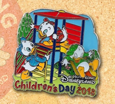 Children's Day 2018 Hong Kong Disney Pin