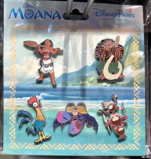 Disney Moana Pin Set