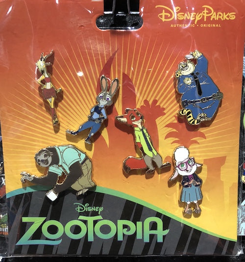 Disney Zootopia Pin Set