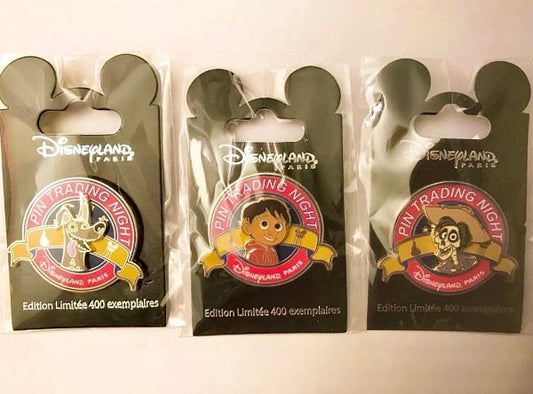 Disneyland Paris Pin Trading Night Coco Pins