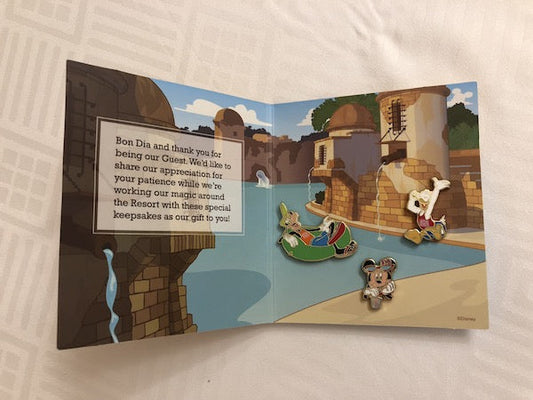 Disney's Caribbean Beach Resort Pin Set