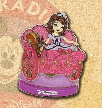 Sofia the First Carousel Limited Edition Pin