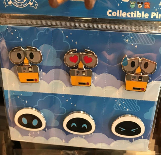 WALL-E Emoji Pin Set