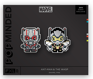 Ant-Man & The Wasp Marvel PopMinded Pins