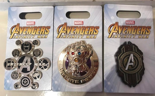 First Avengers Infinity War Disney Pins
