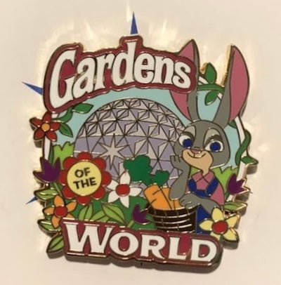 Gardens of the World Tour Pin