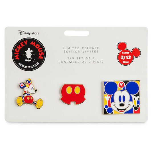 Mickey Mouse Memories Pin Set 3