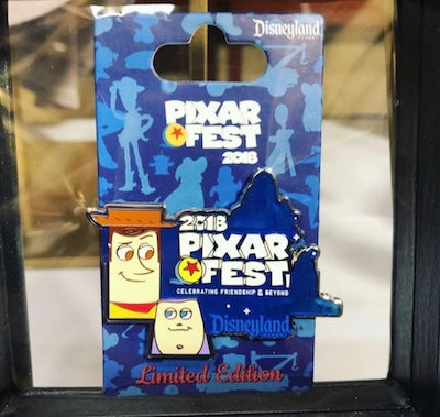 Pixar Fest 2018 Disney Pin