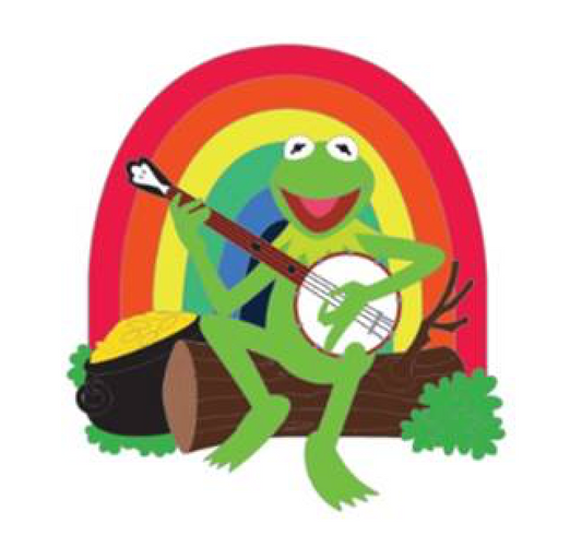 St. Patrick's Day 2018 Kermit Disney Pin
