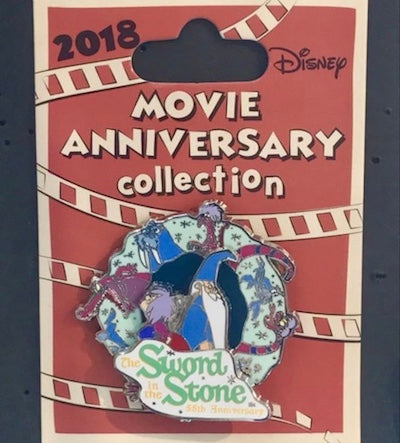 Cast Member Movie Anniversary The Sword in the Stone Pin