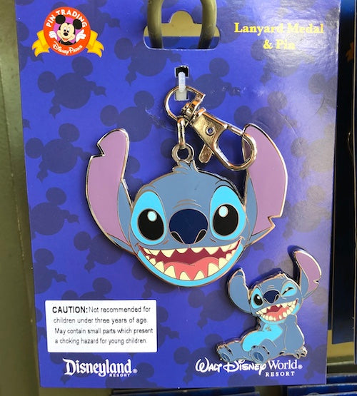 Stitch Lanyard Medal & Pin