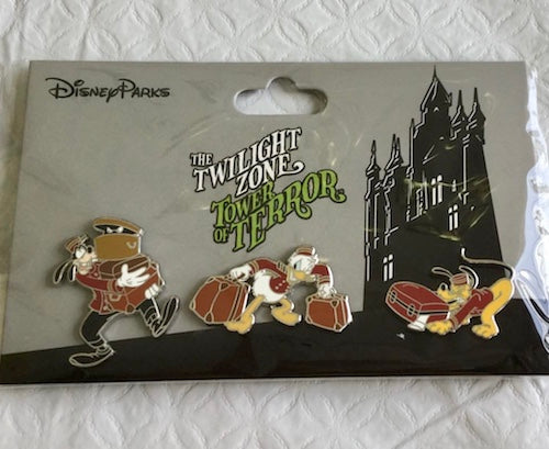 The Twilight Zone Tower of Terror Pin Set