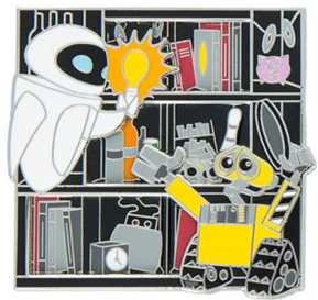 WALL-E and Eve Limited Edition Slider Pin