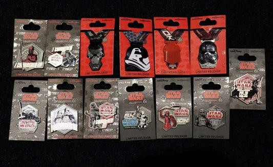 Walt Disney World Star Wars Half Marathon Weekend 2018 Pins