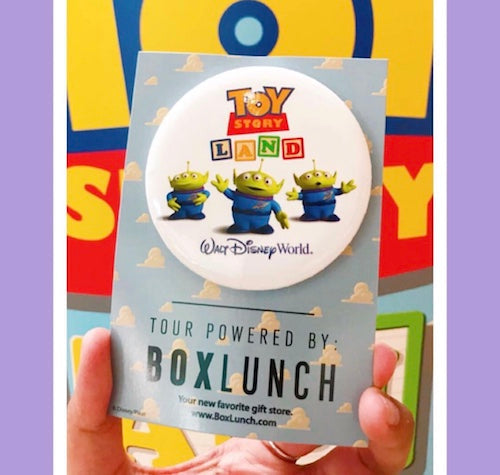 BoxLunch Toy Story Land Button