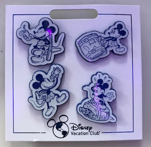DVC Mickey Disney Pin Set