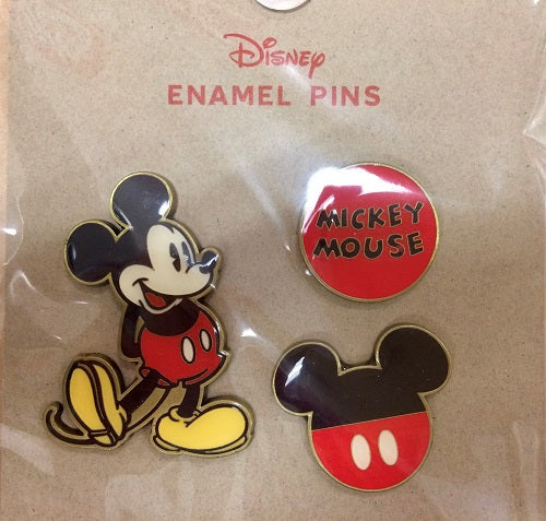 Mickey Mouse Target Pin Set #3