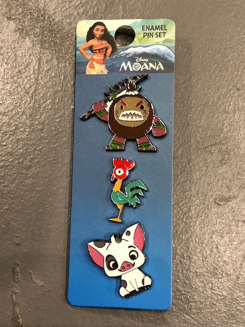 Moana BoxLunch Exclusive Pin Set